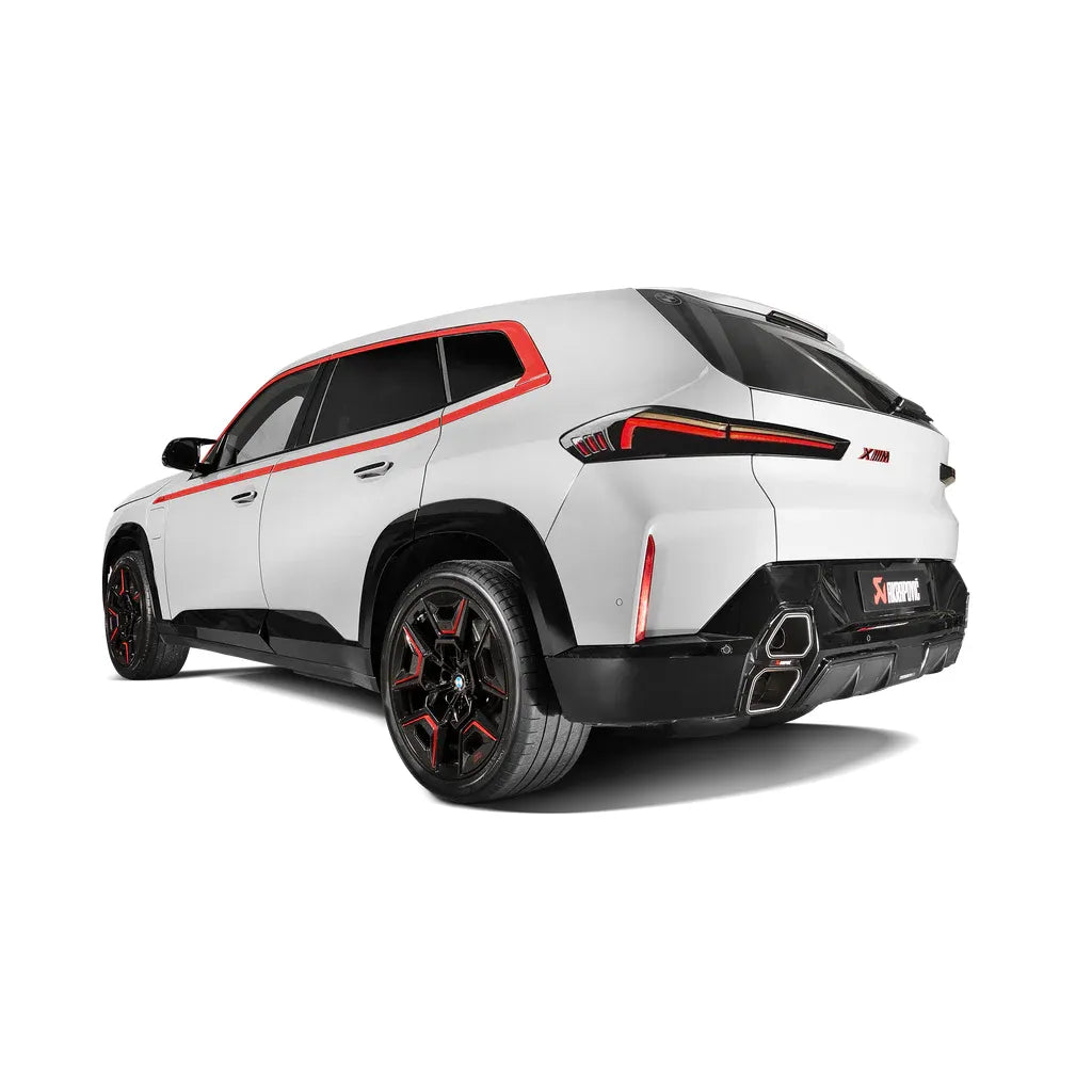 Akrapovic 23-24 BMW XM (G09) TwinPower Turbo V8 Hybrid Slip-On Race Line (Titanium) w/ Carbon Tips