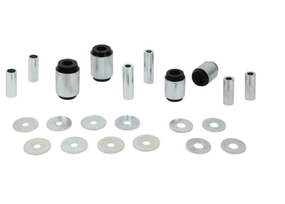 Whiteline Plus 02-09 Lexus GX470 / 06+ Toyota FJ Cruiser Fr C/A - Lwr Inner Front & Rear Bushing Kit W53312
