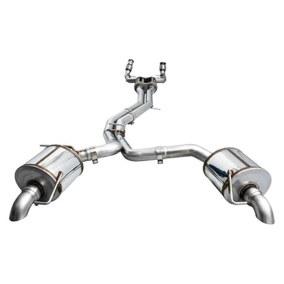AWE Audi 2019-2023 C8 A6/A7 3.0T Touring Edition Cat-back Exhaust- Turn Downs