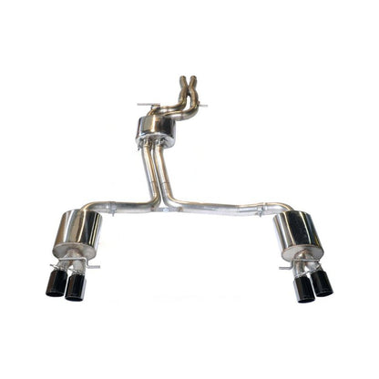 AWE Tuning Audi B8 / B8.5 S4 3.0T Touring Edition Exhaust - Diamond Black Tips (90mm)