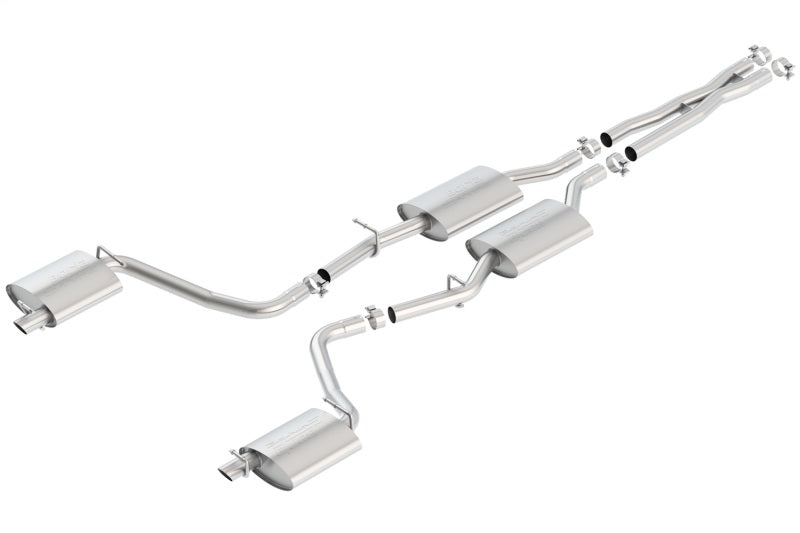 Borla 2015 Dodge Challenger 3.6L V6 S-TYPE Catback Exhaust No Tips Factory Valance 140649