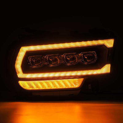 AlphaRex 19-24 Ram 2500/3500/4500/5500 NOVA-Series LED Projector Headlights Black