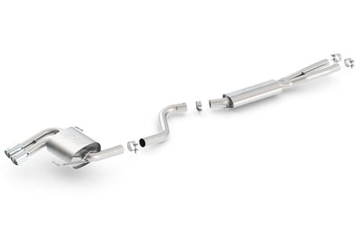 Borla 08-12 BMW 328i Sdm E90 2.0L RWD Dual Left Rear Exit Touring Cat-Back Exhaust 140505