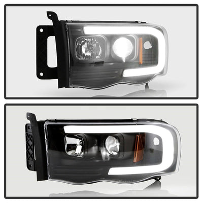 Spyder Dodge Ram 1500 02-05/Ram 2500/3500 03-05 High-Power LED Headlights - Black PRO-YD-DR02V2PL-BK 5088079