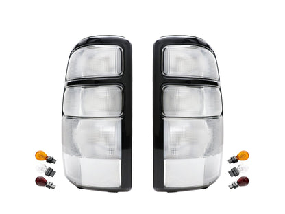 2000-2006 Gmc Yukon Xl Denali 20002006 Chevrolet Suburban Tahoe Clear Euro Style Tail Lights Made By Dpeo