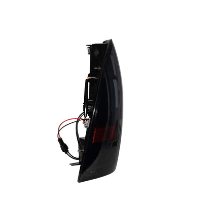 Winjet Toyota Tacoma 2005-15 Sequential Tail Lights - Glossy Black Clear