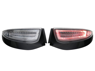 2009-2012 Porsche 911 Carrera 997 LED Light Bar Clear Tail Made By Depo