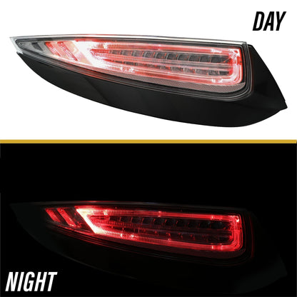 2009-2012 Porsche 911 Carrera 997 LED Light Bar Clear Tail Made By Depo