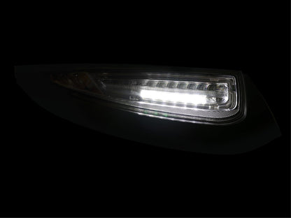 2009-2012 Porsche 911 Carrera 997 LED Light Bar Clear Tail Made By Depo