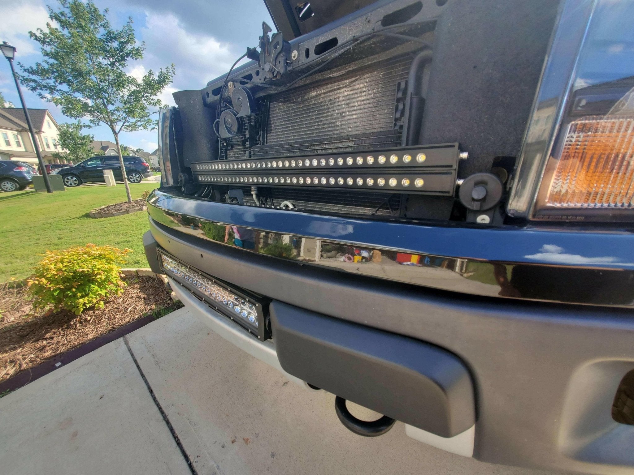 2010 - 2014 Ford Raptor Gen 1 Dual 40s Light Bars - TURBO TECH PERFORMANCE