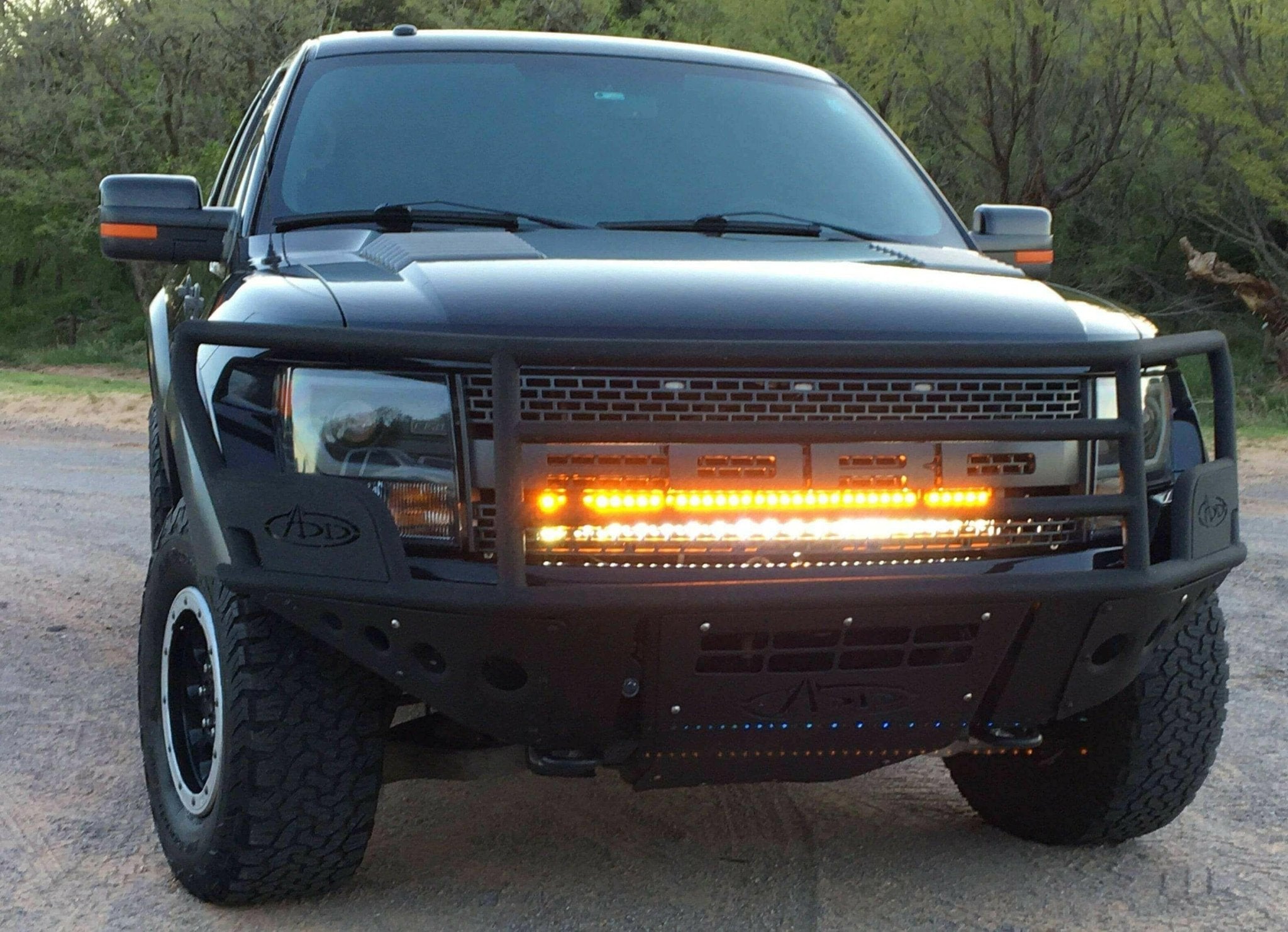 2010 - 2014 Ford Raptor Gen 1 Dual 40s Light Bars - TURBO TECH PERFORMANCE