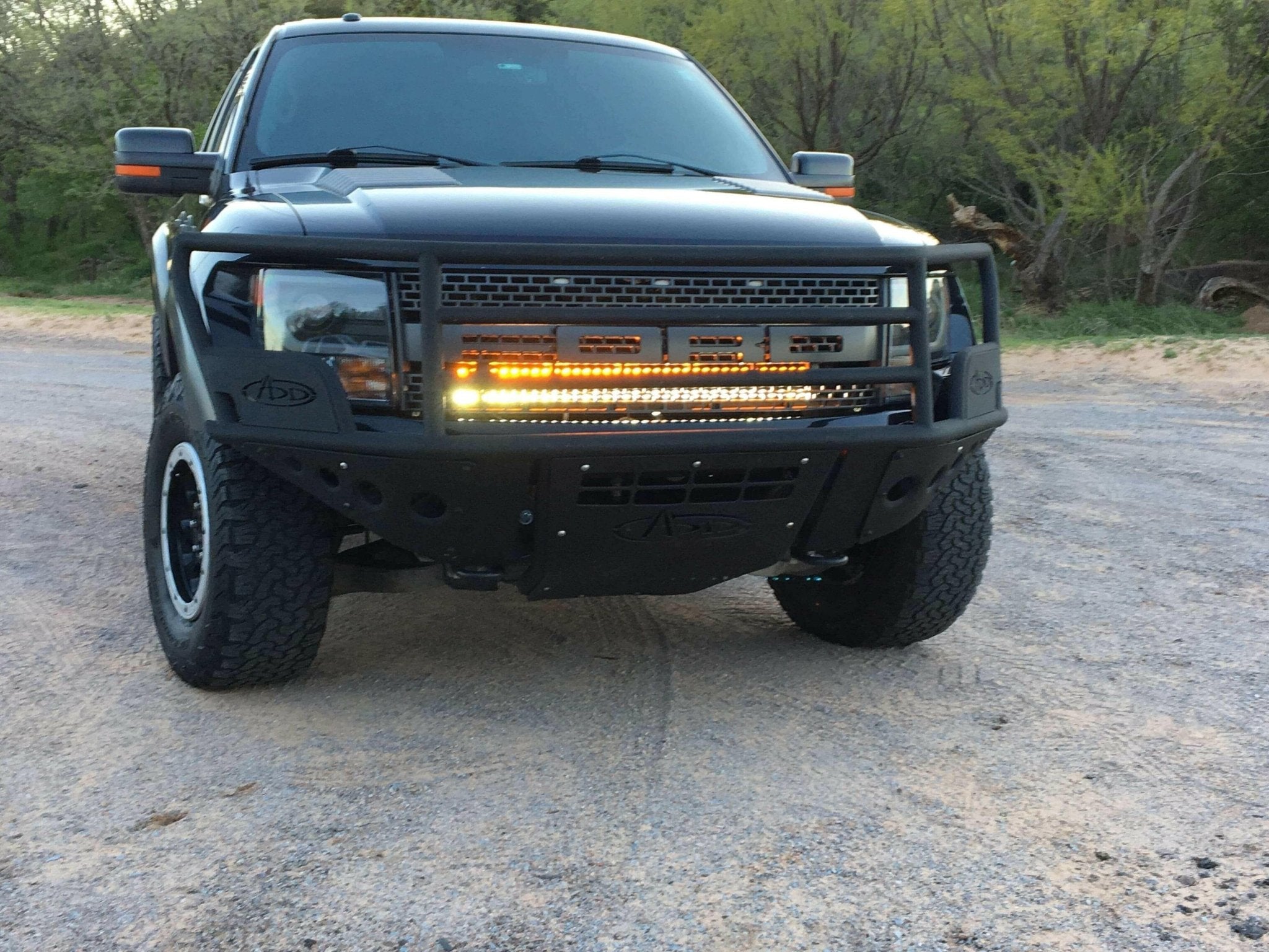 2010 - 2014 Ford Raptor Gen 1 Dual 40s Light Bars - TURBO TECH PERFORMANCE