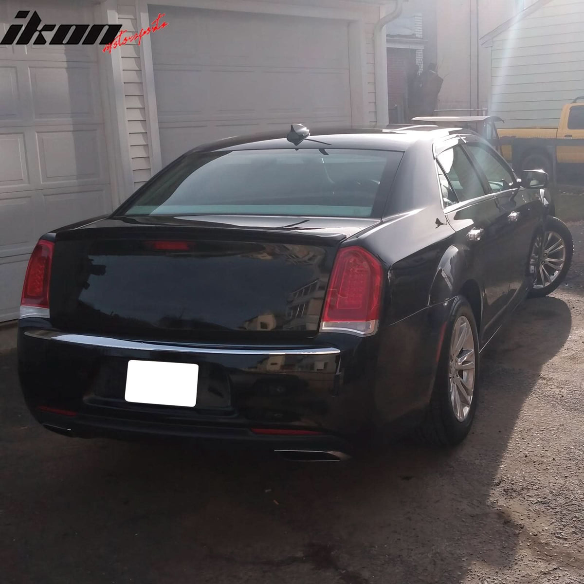 2011-2023 Chrysler 300 OEM Style Matte Black Rear Spoiler Wing ABS