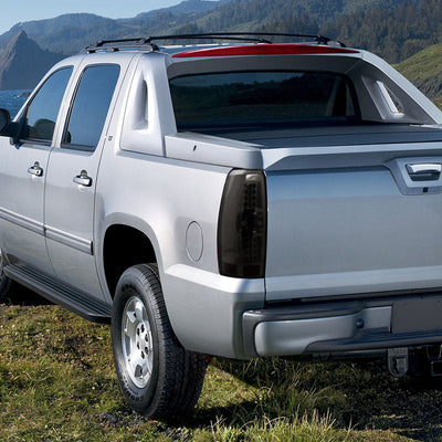 Spec-D 07-12 Chevrolet Avalanche Smoked Lens LED Tail Lights