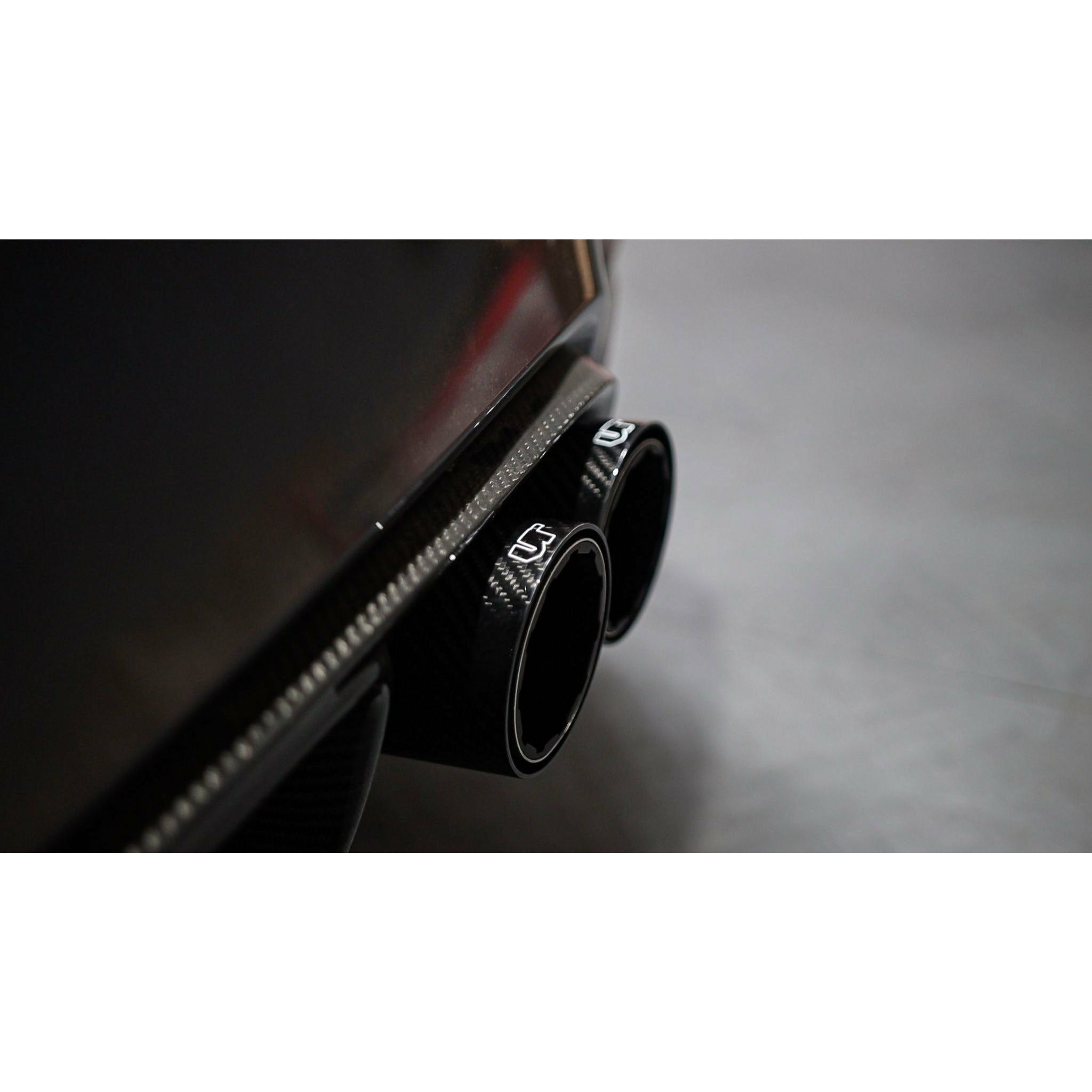 2015-2020 BMW M3 | M4 F8x | Satinless Steel Valvetronic Exhaust System with Carbon Tips