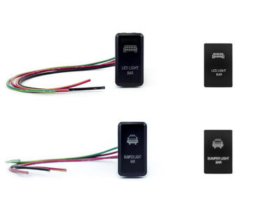 32" Lower Bumper Hidden LED Light Bar Kit | Toyota Tacoma 2016-2023