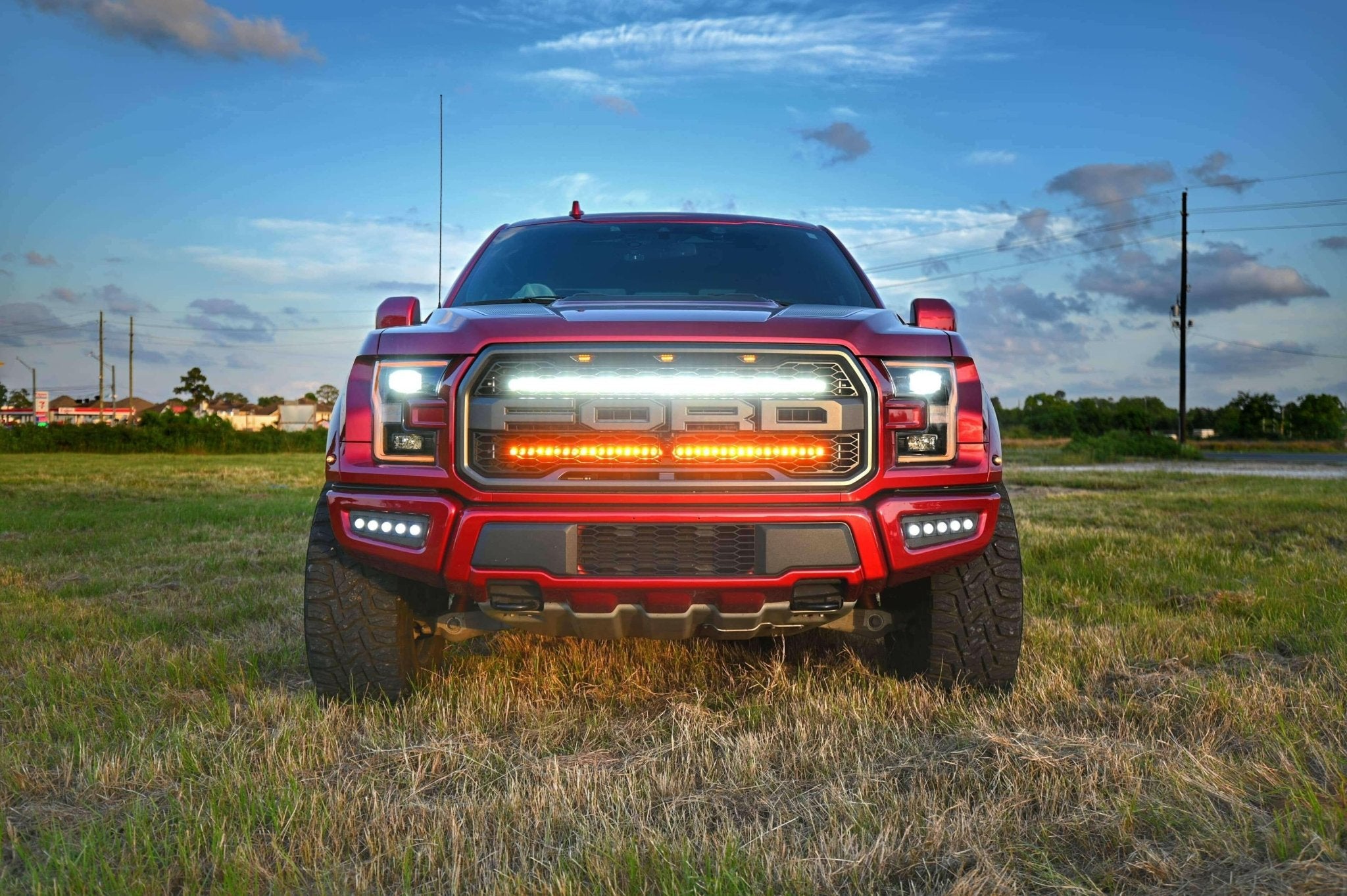 2017 - 2020 Ford Raptor Gen 2 Dual 40s Light Bars - TURBO TECH PERFORMANCE