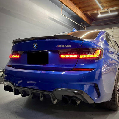 2019+ BMW G80/G20/G28 3 Series - GTS OLED STYLE TAIL LIGHTS - Factory Red