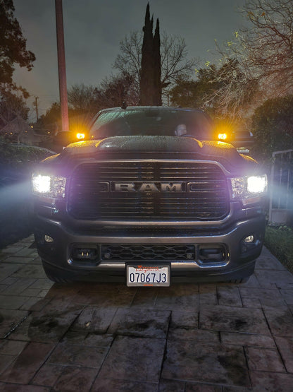 2019-2024 RAM 2500/3500 Hood Mount/Ditch Lights/Pillars