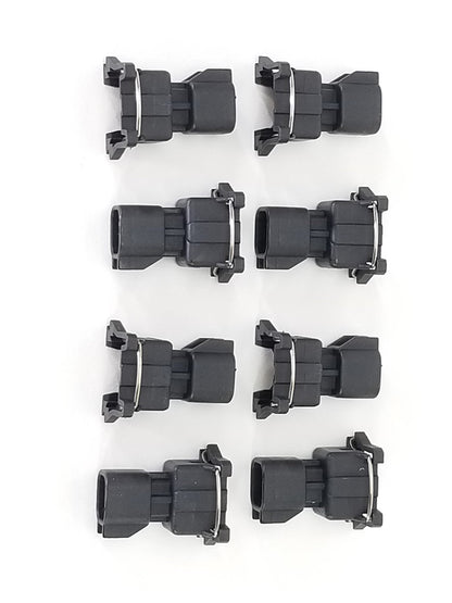 SPDZ1 EV6 to EV1 Fuel Injector Connector Adapter – Plug & Play Harness Conversion (8 Pack)