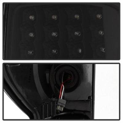 xTune Toyota Tundra 07-13 LED Tail Lights Black ALT-ON-TTU07-LED-BK