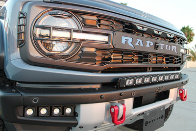 2021+ Ford Bronco Modular Bumper 30in Light Bar - PRO