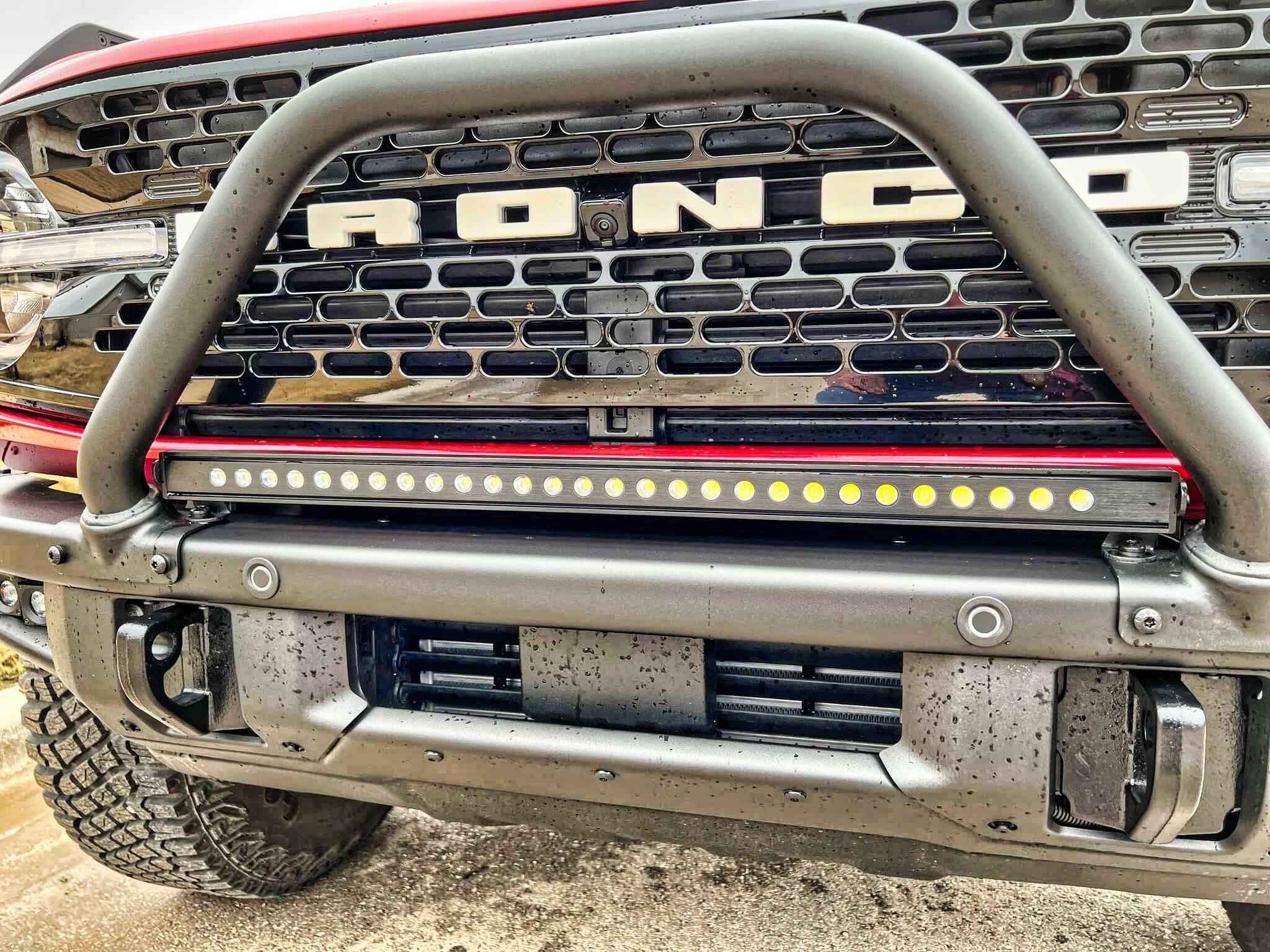 2021+ Ford Bronco Modular Bumper 30in Light Bar