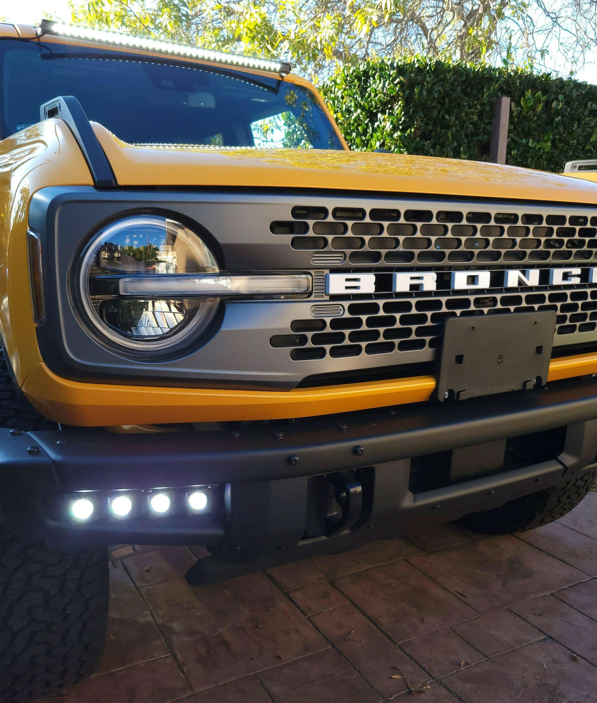 2021+ Ford Bronco Modular Bumper Dual Function Fog Light Kit