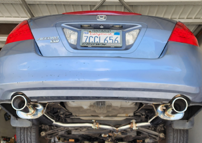 Tsudo V6 Catback Exhaust Honda Accord 7th Gen Sedan 2003-2007