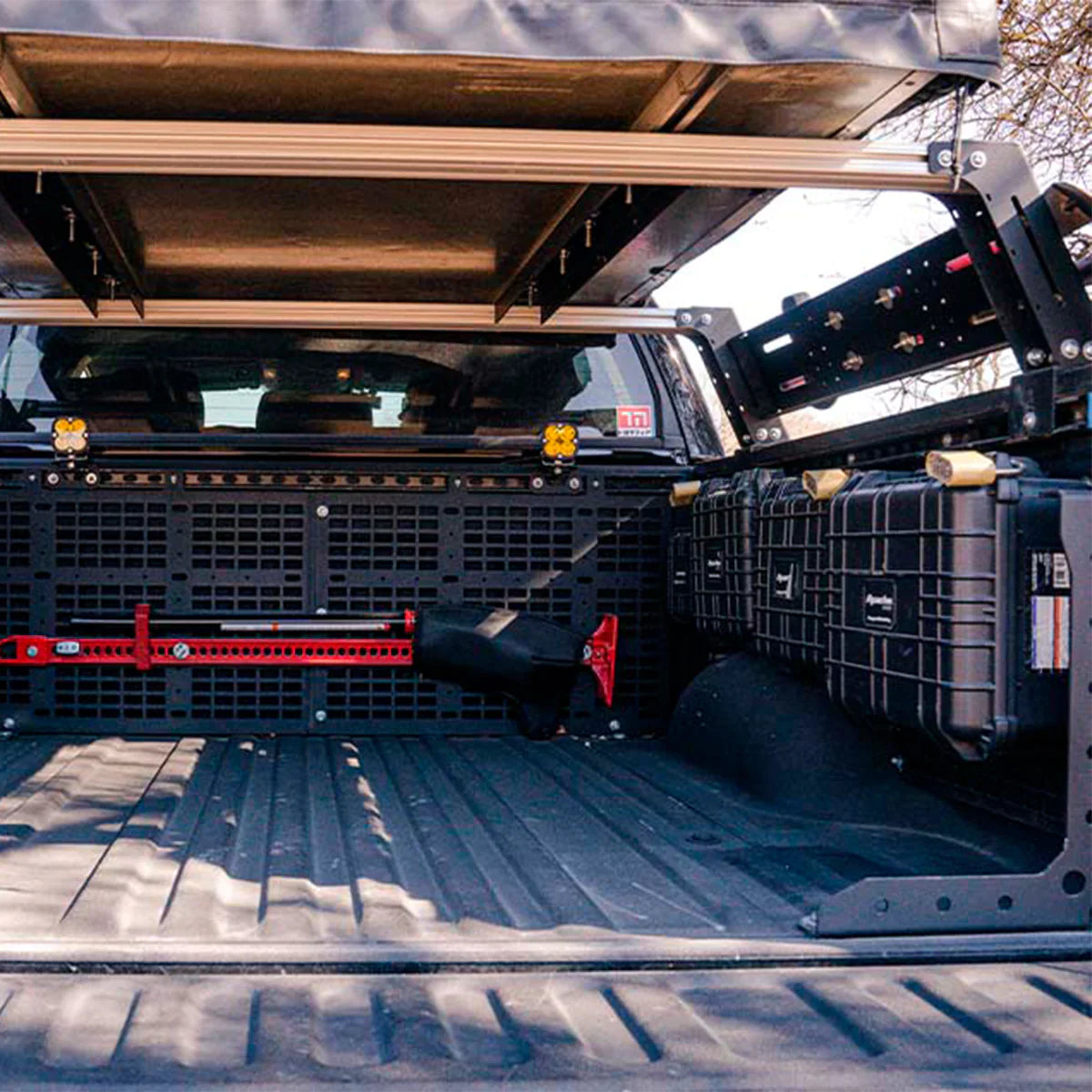 Cali Raised LED Overland Bed Rack | 2024+ Toyota Tacoma