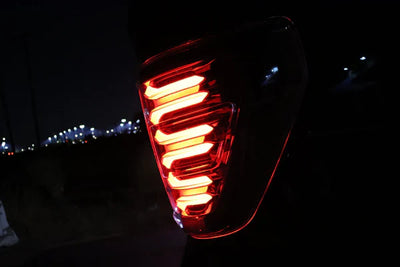 AlphaRex 21-23 Ford F150 LUXX-Series LED Tail Lights Alpha-Black