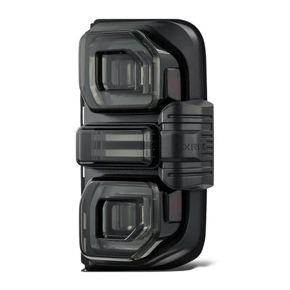 AlphaRex 21-24 Ford Bronco NOVA-Series Prismatic LED Tail Lights Alpha-Black