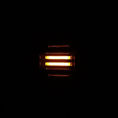 AlphaRex 21-25 Ford Bronco NOVA-Series Prismatic LED Tail Lights Black