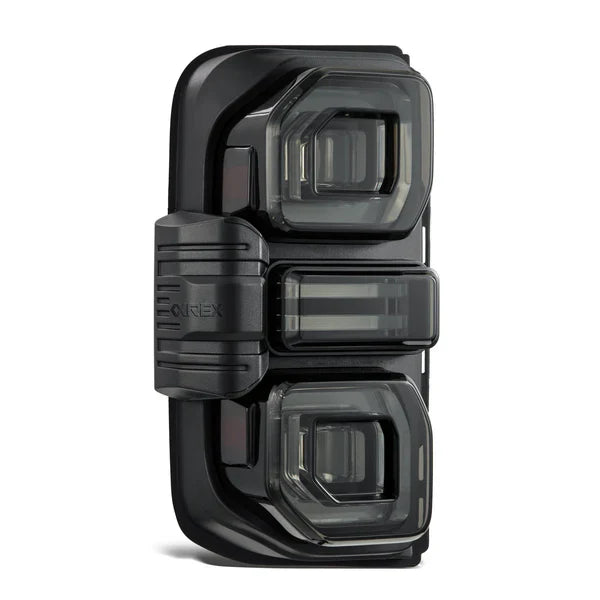 AlphaRex 21-24 Ford Bronco NOVA-Series Prismatic LED Tail Lights Alpha-Black