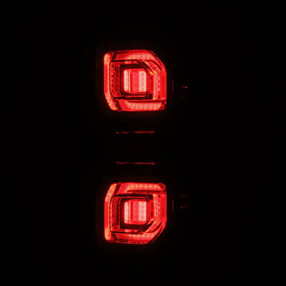 AlphaRex 21-24 Ford Bronco NOVA-Series Prismatic LED Tail Lights Alpha-Black