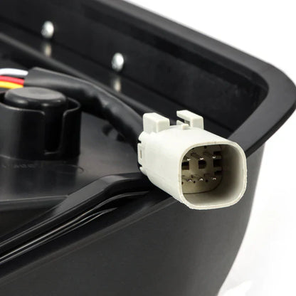 AlphaRex 21-25 Ford Bronco NOVA-Series Prismatic LED Tail Lights Black