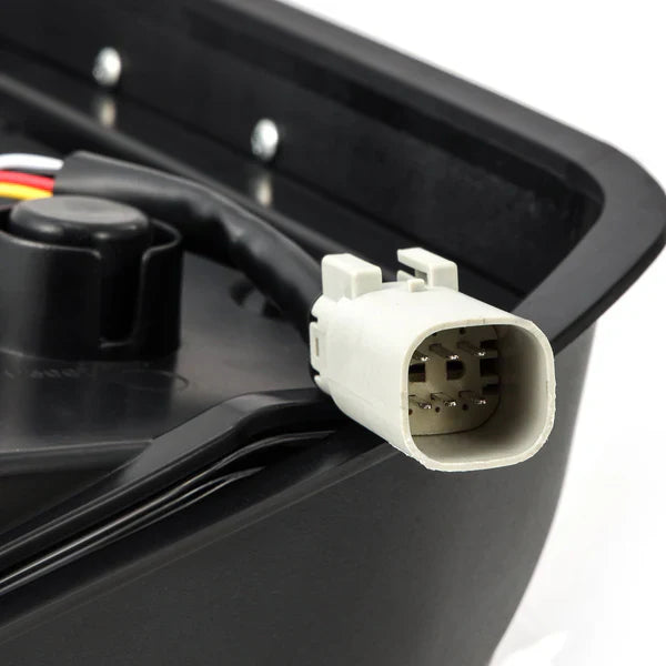 AlphaRex 21-25 Ford Bronco NOVA-Series Prismatic LED Tail Lights Black