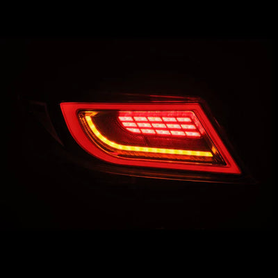 AlphaRex 21-24 Toyota GR86/Subaru BRZ LUXX-Series LED Tail Lights Black Smoke