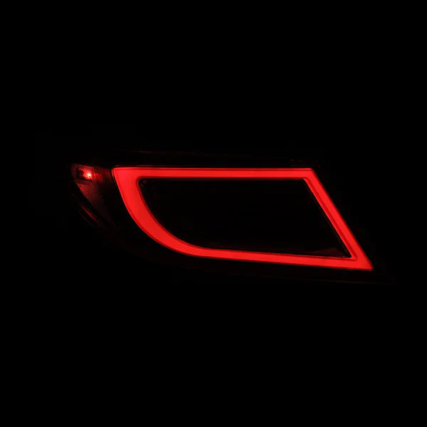 AlphaRex 21-24 Toyota GR86/Subaru BRZ LUXX-Series LED Tail Lights Black Smoke
