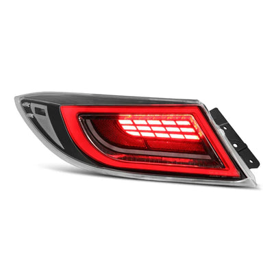 AlphaRex 21-24 Toyota GR86/Subaru BRZ LUXX-Series LED Tail Lights Vivid Red
