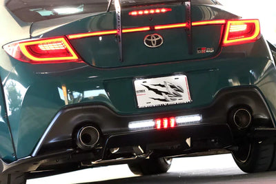 AlphaRex 21-24 Toyota GR86/Subaru BRZ NOVA-Series Prismatic LED Fourth Brake Light Smoke Clear