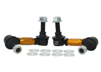 Whiteline Sway Bar Link Kit Heavy Duty Adj Steel Ball Infiniti G35 2003-2008