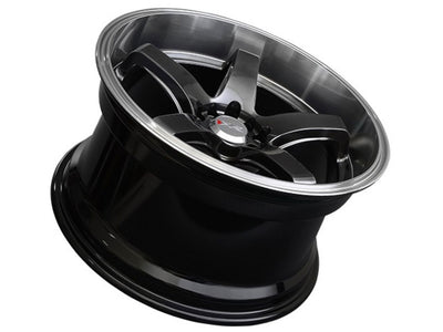 XXR 555 Wheel Chromium Black / Machined Lip 18x8.5 +25 5x100,5x114.3