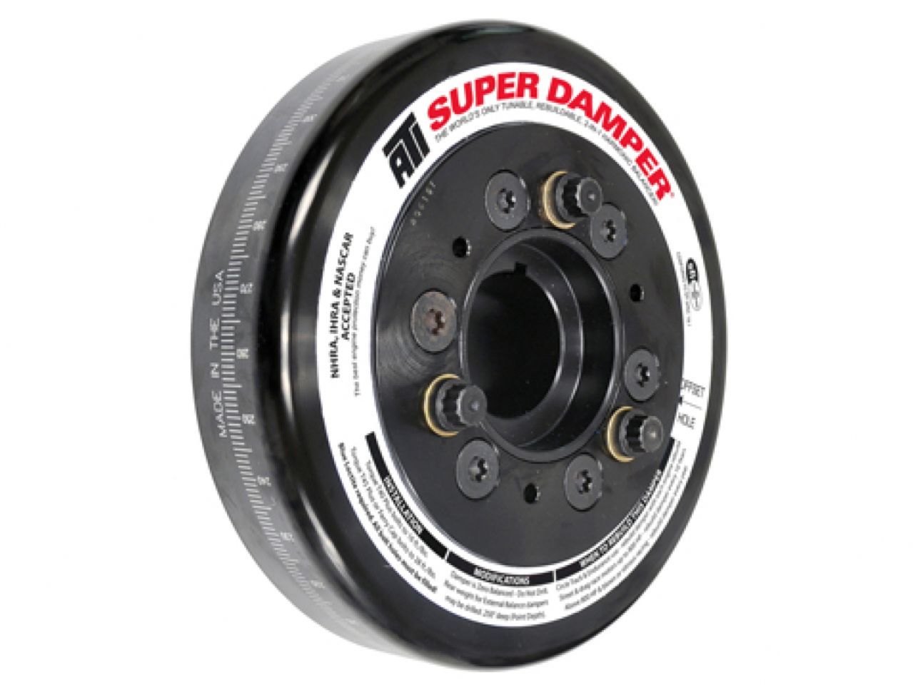 ATI Performance Products Damper - 7.5 - Al Lw - 6 Grv - Cadillac Ctsv Lsa