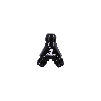 Aeromotive Y-Block, -08 to (2)-08
