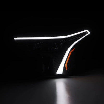 AlphaRex 22-25 Toyota Tundra/Sequoia LUXX-Series LED Projector Headlights Alpha-Black