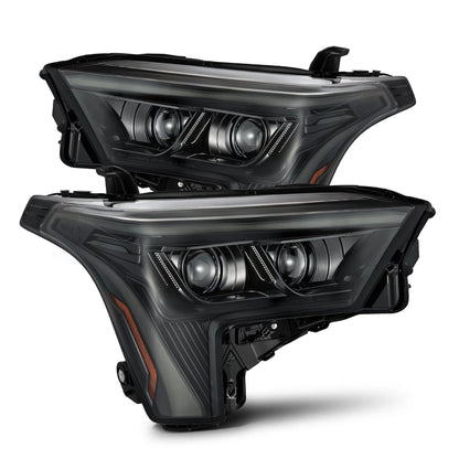 AlphaRex 22-25 Toyota Tundra/Sequoia LUXX-Series LED Projector Headlights Alpha-Black