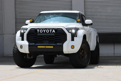 AlphaRex 22-25 Toyota Tundra/Sequoia LUXX-Series LED Projector Headlights Alpha-Black