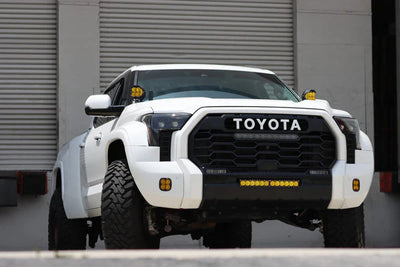 AlphaRex 22-24 Toyota Tundra/Sequoia LUXX-Series LED Projector Headlights Black