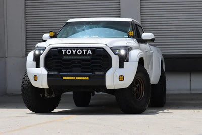 AlphaRex 22-24 Toyota Tundra/Sequoia LUXX-Series LED Projector Headlights Black